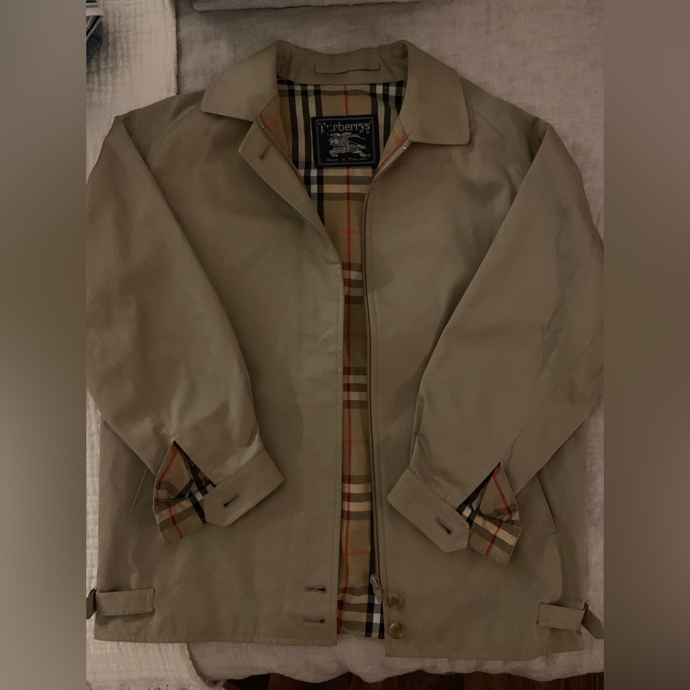 Vintage Burberry Harrington Coat